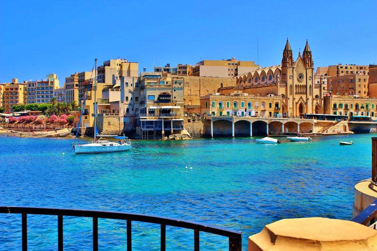 Luxurious Apt With Ocean Views And Pool In Tigne Point Sliema Buitenkant foto