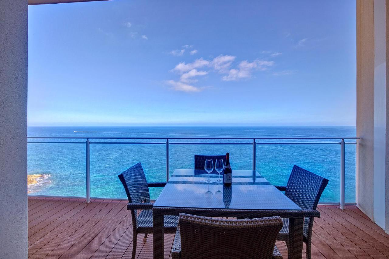 Luxurious Apt With Ocean Views And Pool In Tigne Point Sliema Buitenkant foto